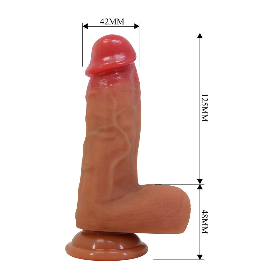 PRETTY LOVE - CURTIS DILDO REALISTICO CON VENTOSA 17,3 CM -Ø- 4,2 CM – Peni realistici – foto 7