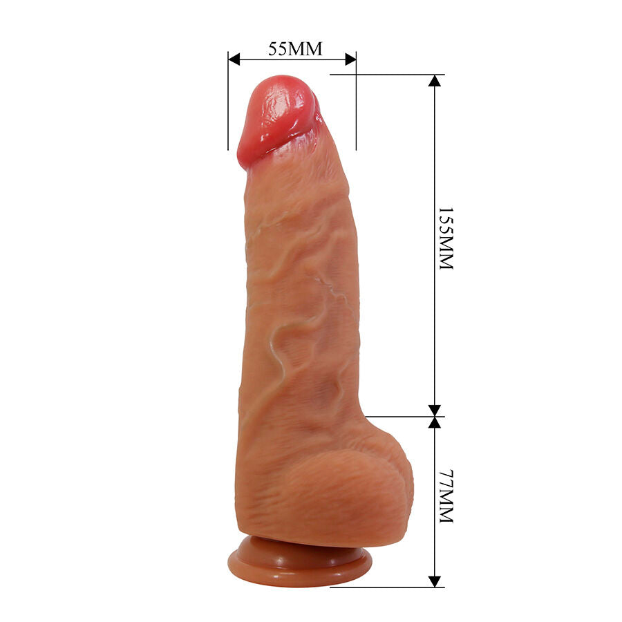 PRETTY LOVE - NAJM DILDO REALISTICO CON VENTOSA 23,2 CM -Ø- 5,5 CM – Peni realistici – foto 7