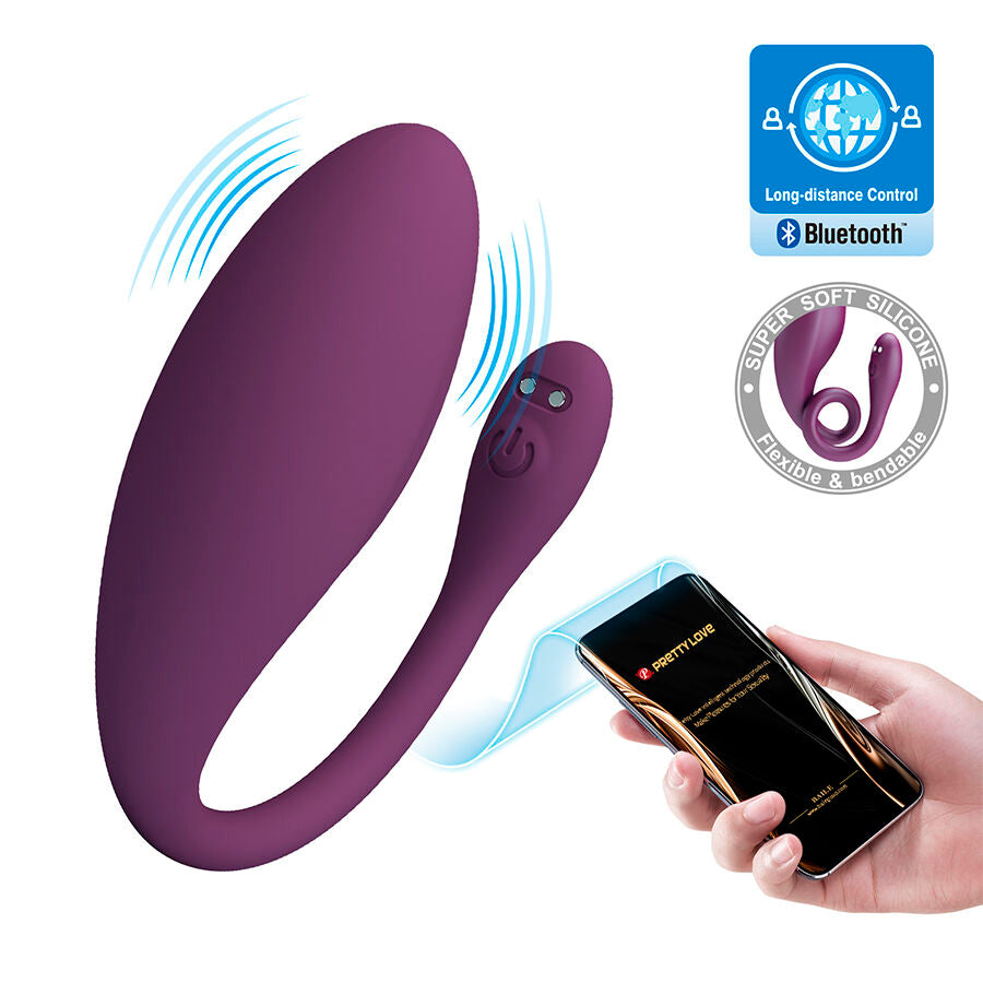PRETTY LOVE - DORA VIBRATORE INVISIBILE CON APP GRATUITA – Uova vibranti