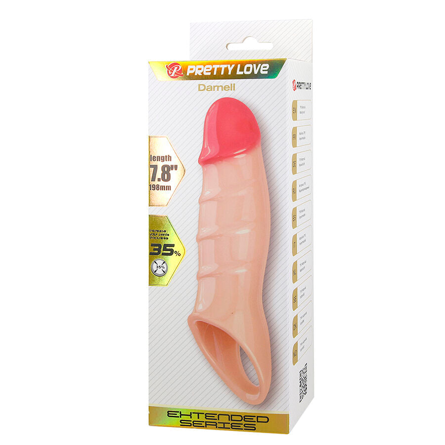PRETTY LOVE - DARNELL COPERTURA PER PENE CON EFFETTO REALISTICO – Copri pene con estensione – foto 11