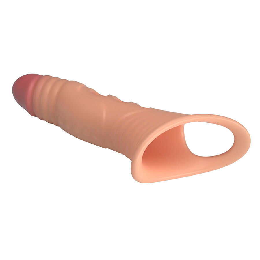 PRETTY LOVE - GUAINA PER PENE CON VIBRAZIONE INTEGRATA – Copri pene con estensione – foto 6