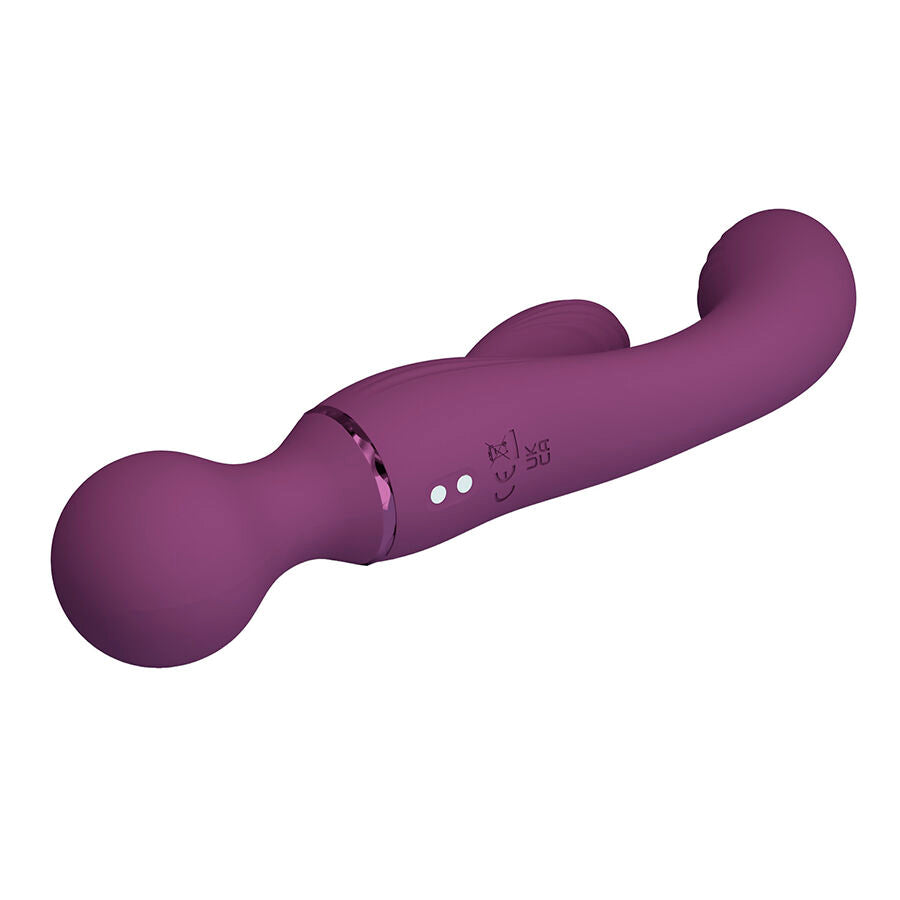 PRETTY LOVE - VIBRATORE PUNTO G VIOLA TUTTOFARE – Vibratori di coniglio – foto 3