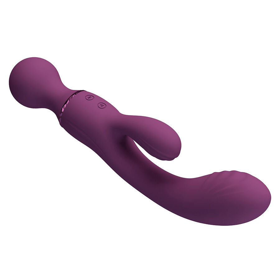 PRETTY LOVE - VIBRATORE PUNTO G VIOLA TUTTOFARE – Vibratori di coniglio – foto 6