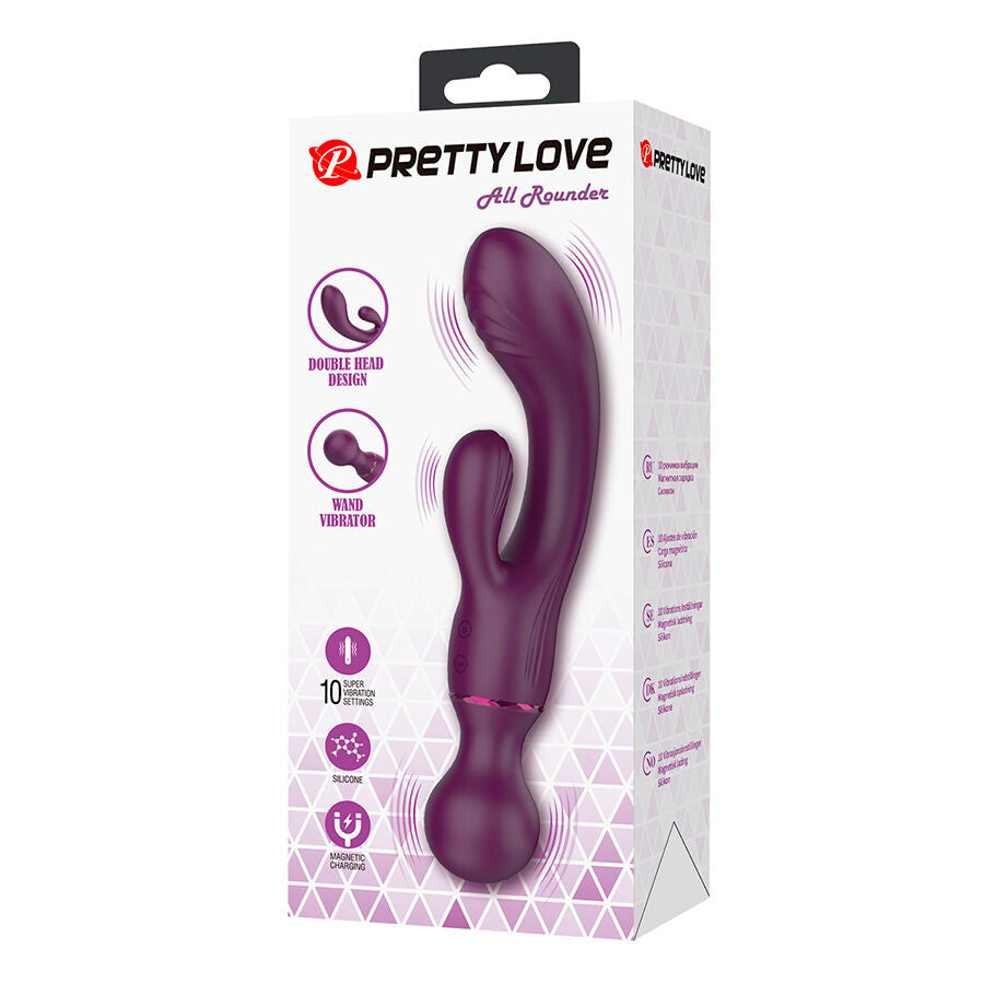 PRETTY LOVE - VIBRATORE PUNTO G VIOLA TUTTOFARE – Vibratori di coniglio – foto 10