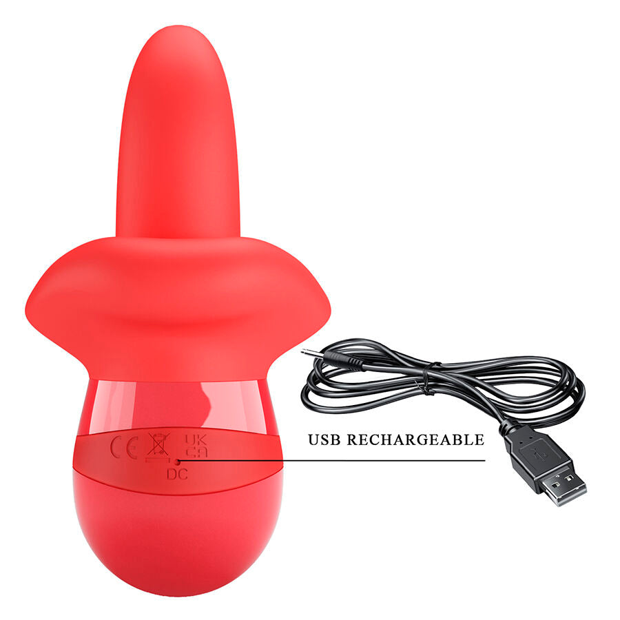 PRETTY LOVE - OBELIA MASTURBATORE VIBRATORE CON LINGUA E MOVIMENTO ORBITALE – Per il clitoride – foto 8