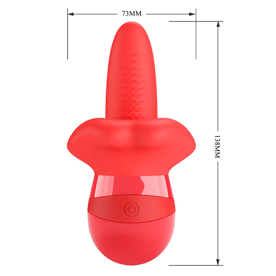 PRETTY LOVE - OBELIA MASTURBATORE VIBRATORE CON LINGUA E MOVIMENTO ORBITALE – Per il clitoride – foto 9