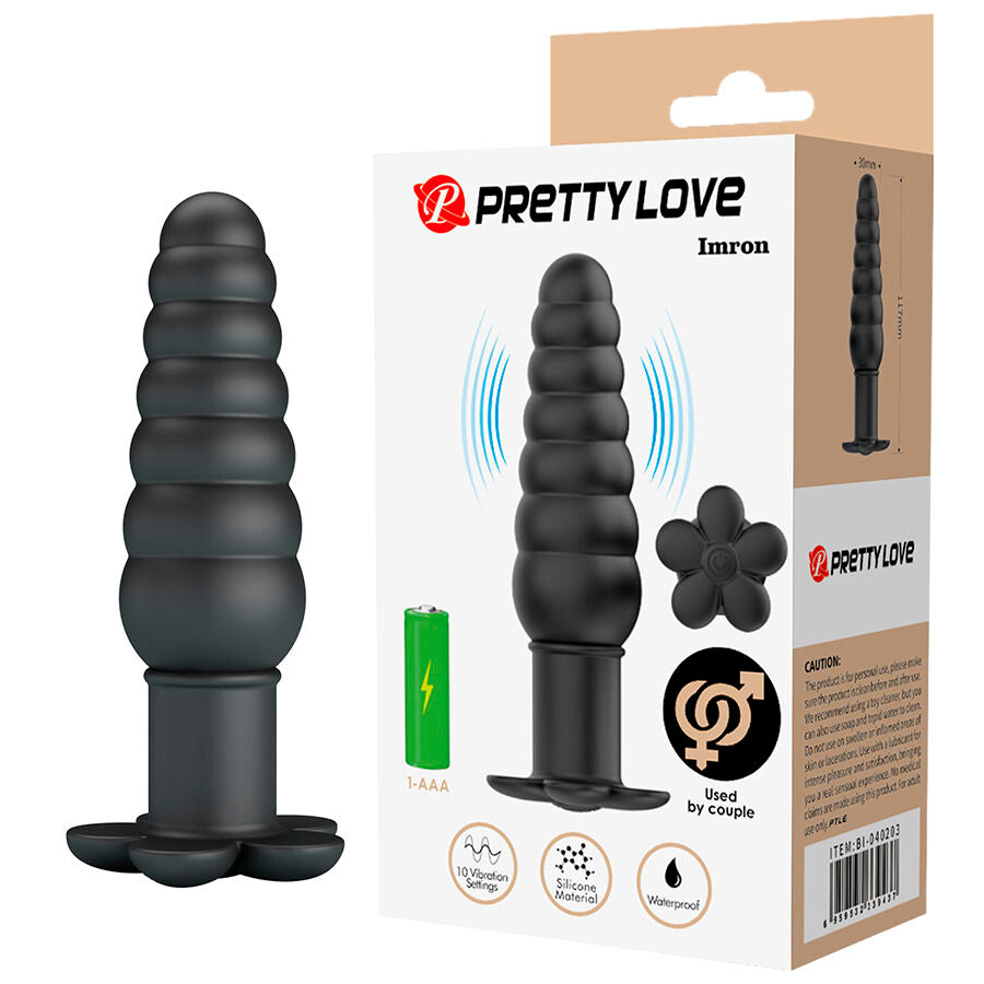 PRETTY LOVE - IMRON PLUG ANALE VIBRANTE – Vibratori anali – foto 3