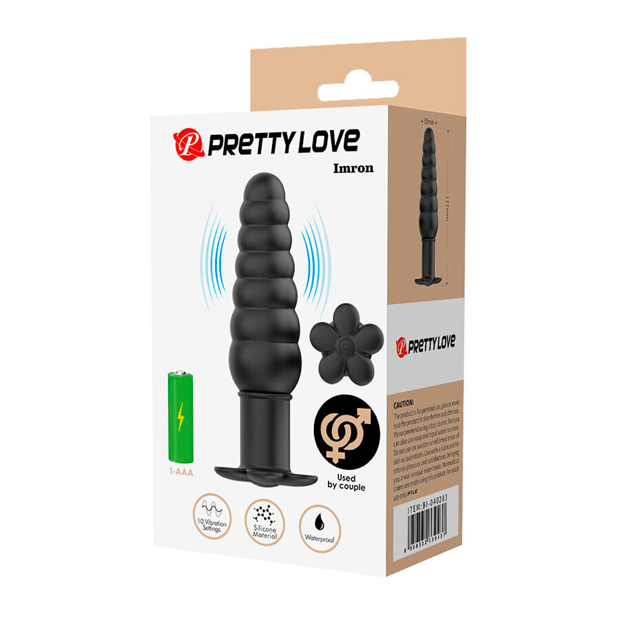 PRETTY LOVE - IMRON PLUG ANALE VIBRANTE – Vibratori anali – foto 10