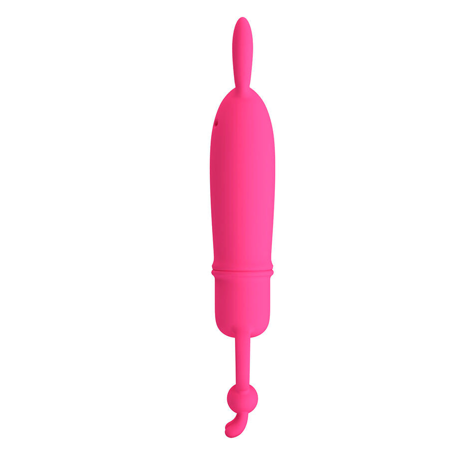 PRETTY LOVE - DELIA VIBRATORE CONIGLIO CON ANELLO DI RESISTENZA – Vibratori HI-TECH – foto 3
