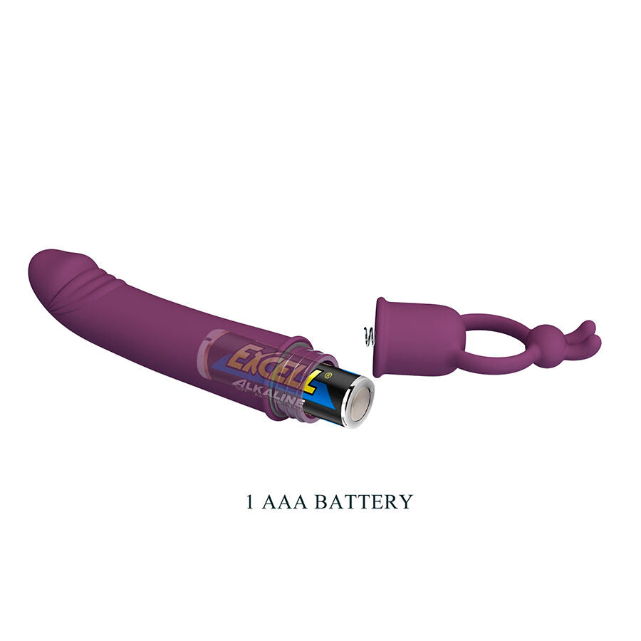 PRETTY LOVE - CORA VIBRATORE A FORMA DI PENE CON ANELLO DI RESISTENZA – Vibratori HI-TECH – foto 6