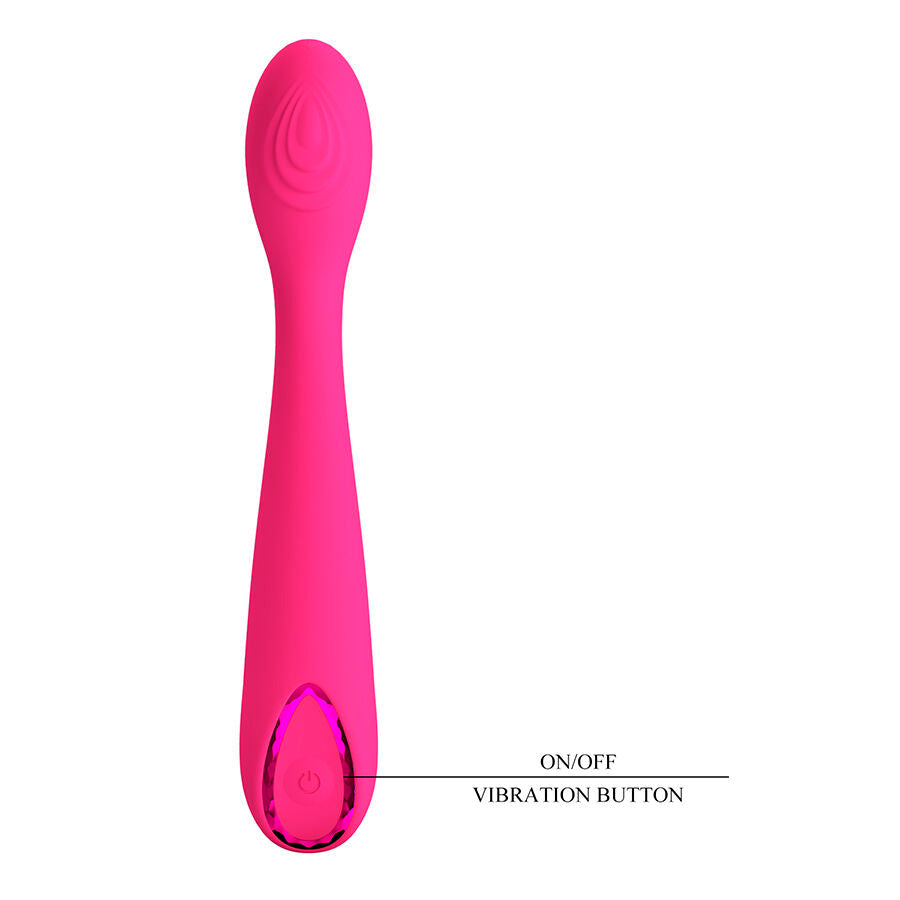 PRETTY LOVE - JESSICA VIBRATORE ROSA JESSICA HIGH POWER – Vibratori a punto G – foto 7