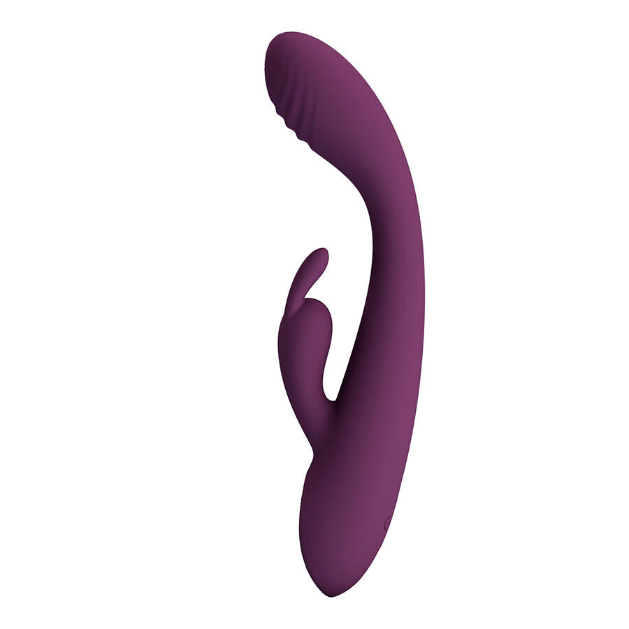 PRETTY LOVE - EMMA VIBRATORE VIOLA CON STIMOLATORE RABBIT – Vibratori di coniglio