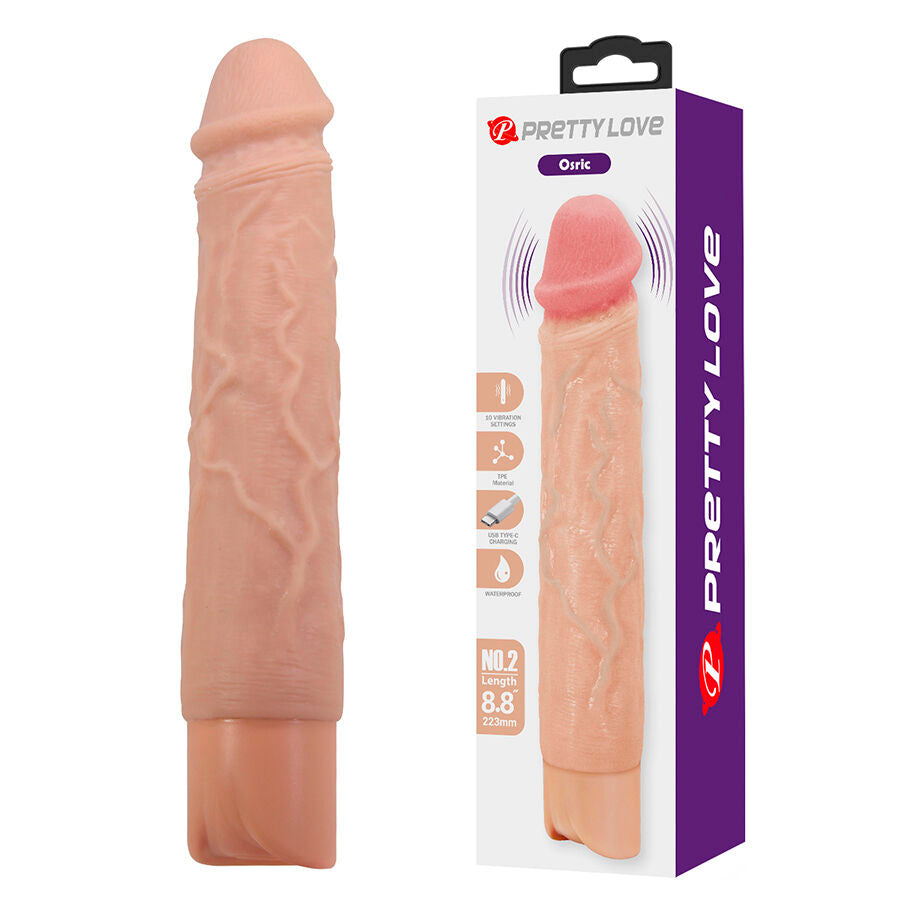 PRETTY LOVE - OSRIC VIBRATORE REALISTICO FLESSIBILE – Vibratori realistici – foto 2