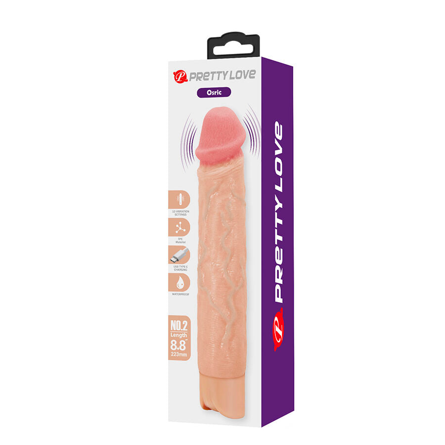 PRETTY LOVE - OSRIC VIBRATORE REALISTICO FLESSIBILE – Vibratori realistici – foto 10