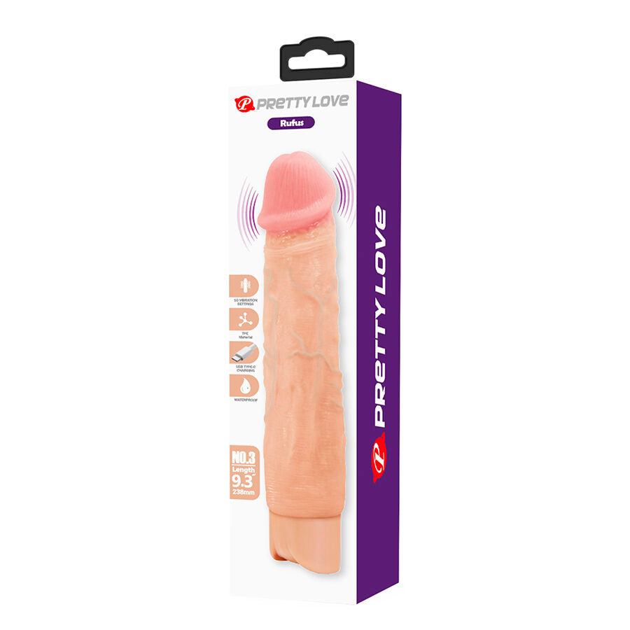 PRETTY LOVE - RUFUS VIBRATORE REALISTICO FLESSIBILE – Vibratori realistici – foto 10