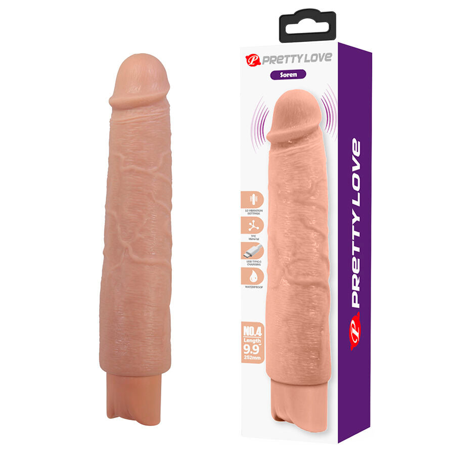 PRETTY LOVE - SOREN VIBRATORE REALISTICO FLESSIBILE – Vibratori realistici – foto 2