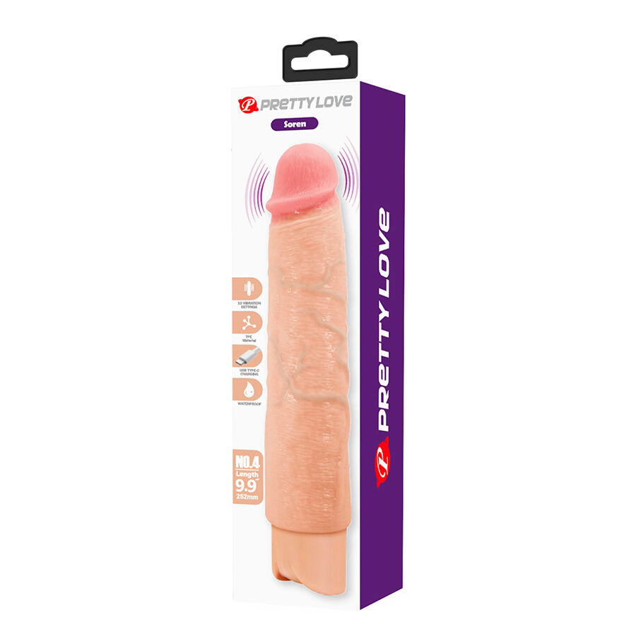 PRETTY LOVE - SOREN VIBRATORE REALISTICO FLESSIBILE – Vibratori realistici – foto 10