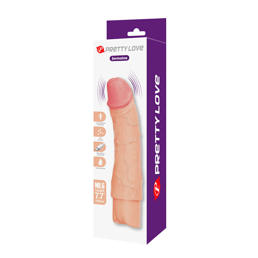 PRETTY LOVE - JERMAINE VIBRATORE REALISTICO FLESSIBILE – Vibratori realistici – foto 10