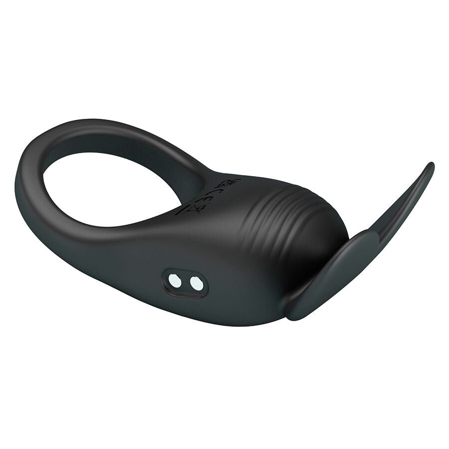 PRETTY LOVE - CARLTON ANELLO PER PENE CON STIMOLATORE CLITORIDEO – Cockring con vibrazione – foto 5