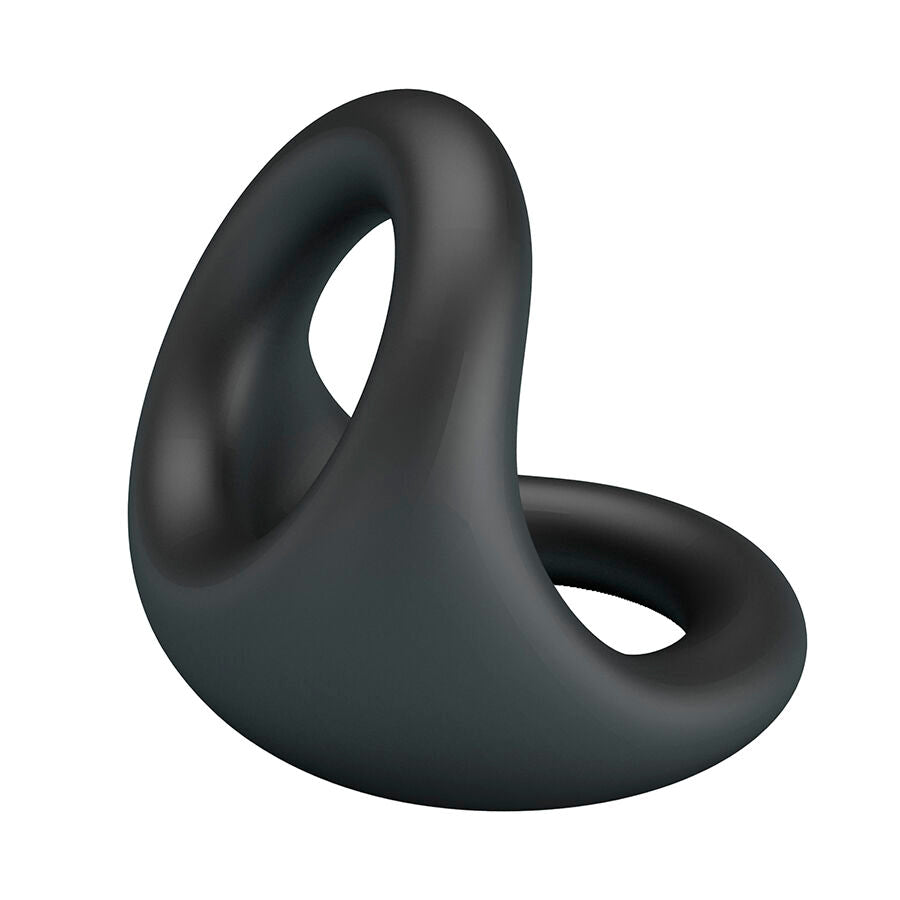 CRAZY BULL - NESTOR ANELLO ERGONOMICO PER PENE E TESTICOLI – Cockring senza vibrazione – foto 3