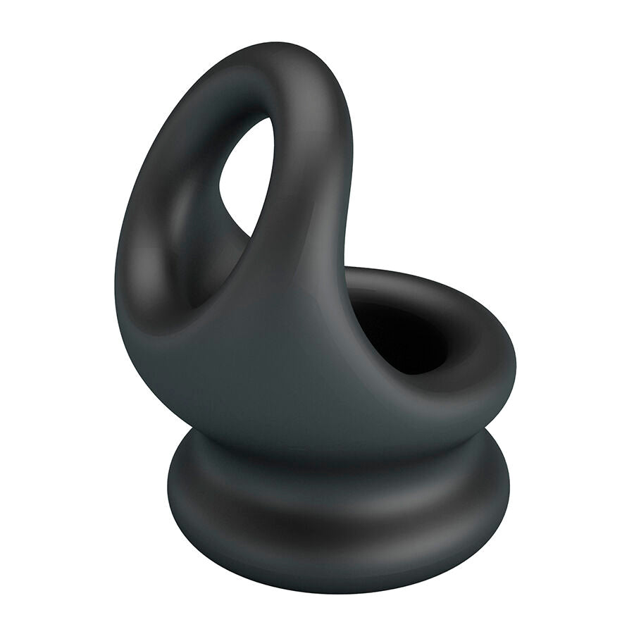 CRAZY BULL - OBERON ANELLO DI SOSTEGNO PER PENE E TESTICOLI – Cockring senza vibrazione