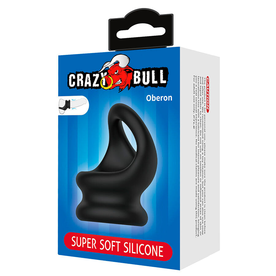 CRAZY BULL - OBERON ANELLO DI SOSTEGNO PER PENE E TESTICOLI – Cockring senza vibrazione – foto 7