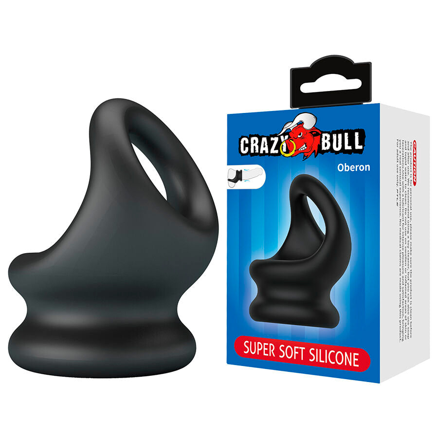CRAZY BULL - OBERON ANELLO DI SOSTEGNO PER PENE E TESTICOLI – Cockring senza vibrazione – foto 2