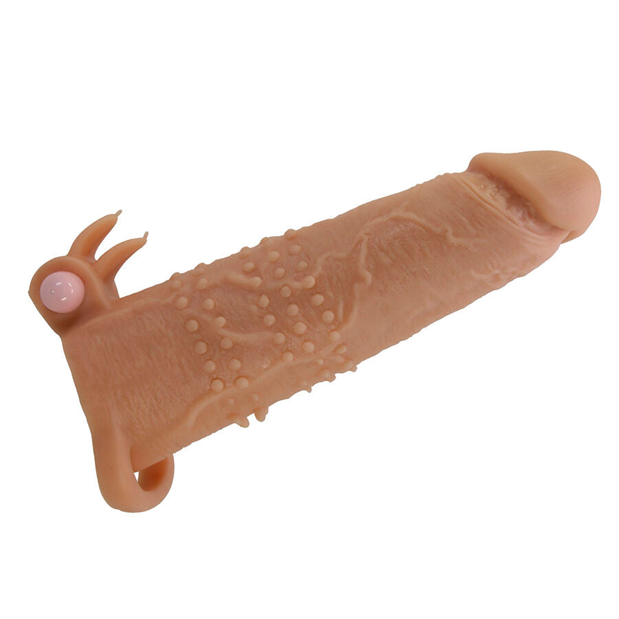 PRETTY LOVE - QUILLON GUAINA PER PENE CON STIMOLATORE CLITORIDEO E VIBRAZIONE – Copri pene con estensione – foto 4