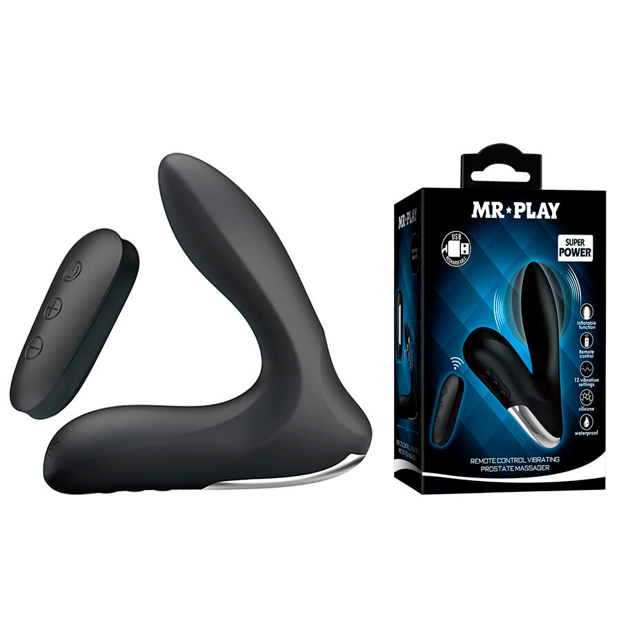 MR PLAY - MASSAGGIATORE PROSTATICO CON TELECOMANDO A VIBRAZIONE – Speciale prostatico – foto 2