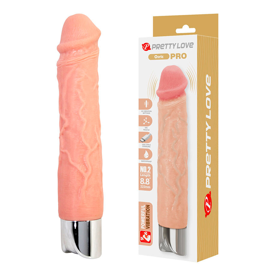 PRETTY LOVE - OSRIC PRO VIBRATORE REALISTICO FLESSIBILE – Vibratori realistici – foto 2