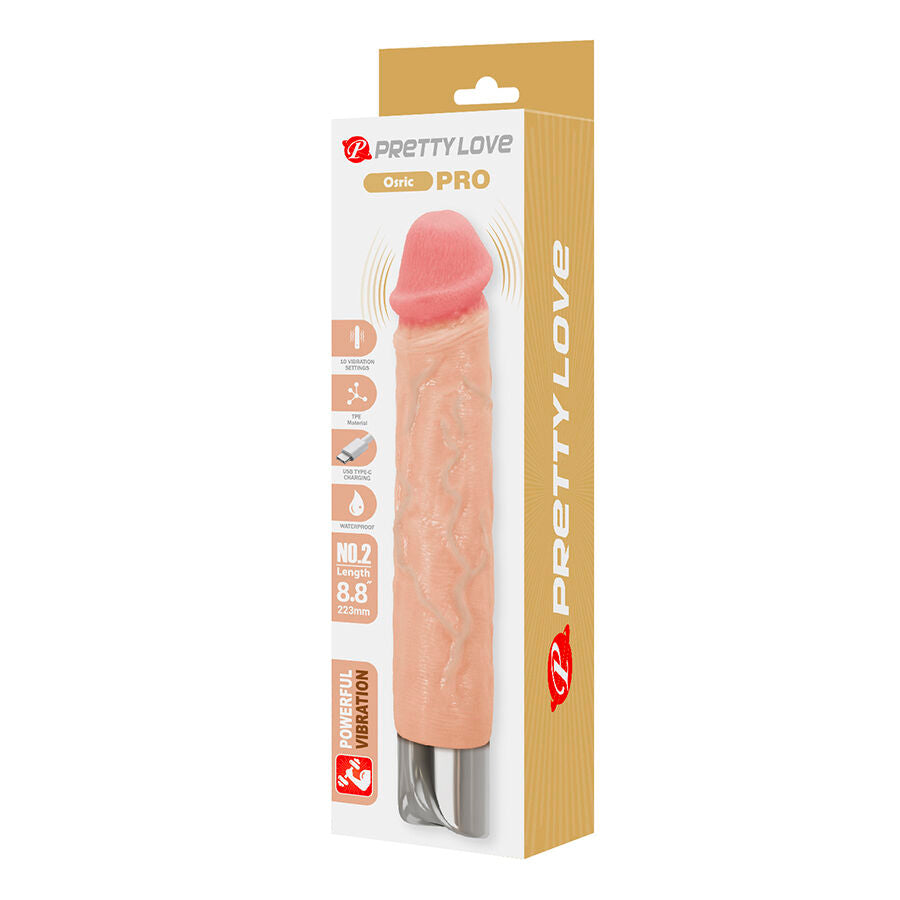 PRETTY LOVE - OSRIC PRO VIBRATORE REALISTICO FLESSIBILE – Vibratori realistici – foto 10