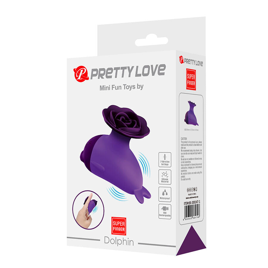 PRETTY LOVE - DOLPHIN MINI VIBRATORE CON CLIP – Massaggiatrici – foto 9