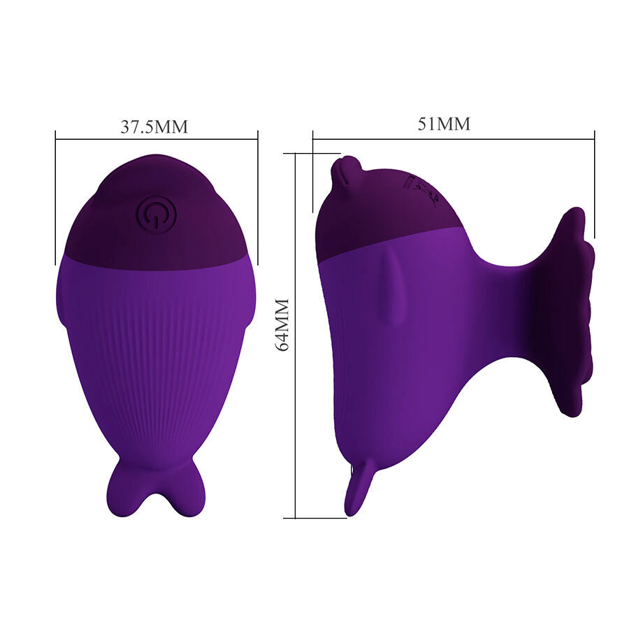 PRETTY LOVE - DOLPHIN MINI VIBRATORE CON CLIP – Massaggiatrici – foto 8