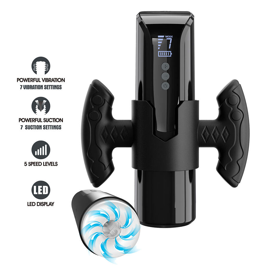 PRETTY LOVE - LARISSA MASTURBATORECON VIBRAZIONE E SUPPORTO – Masturbatore automatico