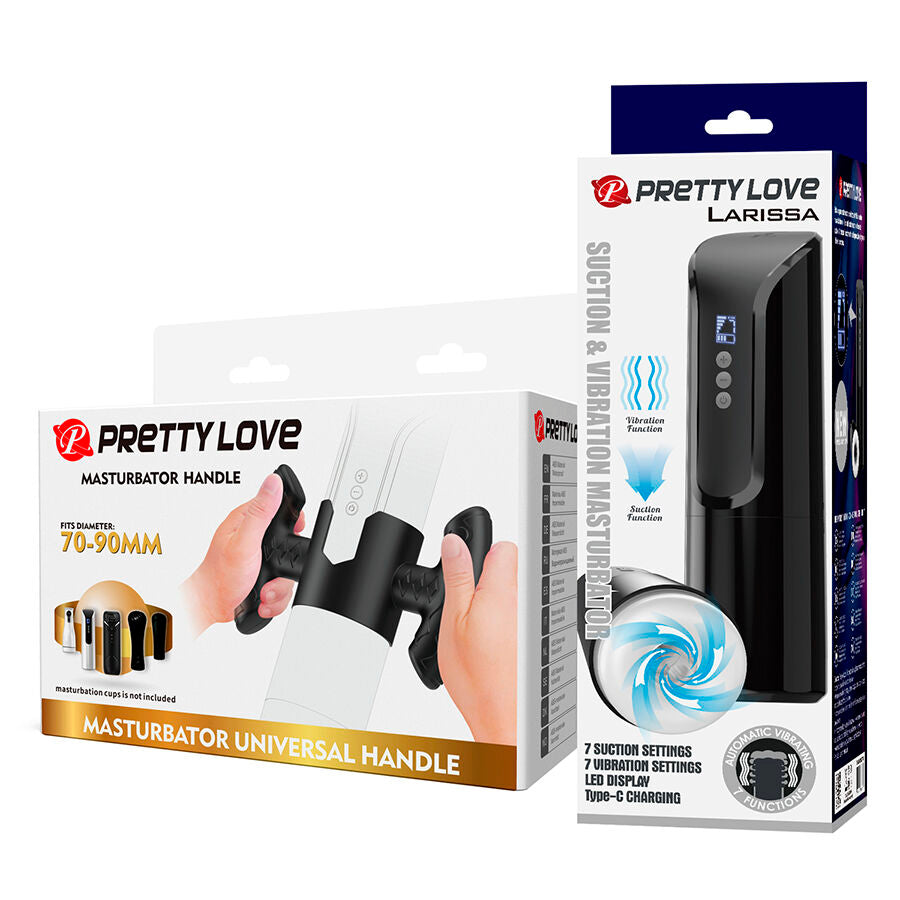 PRETTY LOVE - LARISSA MASTURBATORECON VIBRAZIONE E SUPPORTO – Masturbatore automatico – foto 11