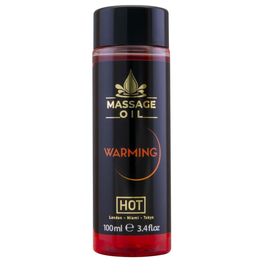 HOT - OLIO DA MASSAGGIO RISCALDANTE 100 ML – Con effetto termico