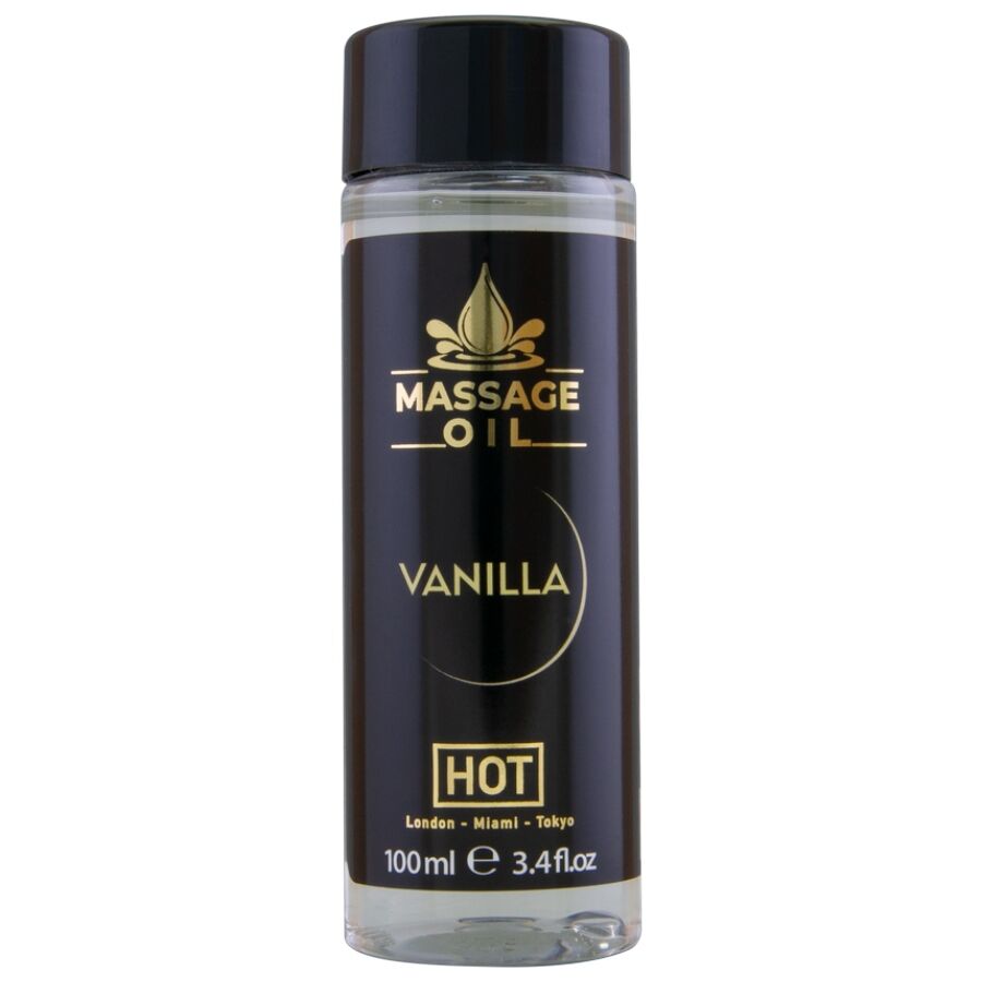 HOT - OLIO DA MASSAGGIO VANIGLIA 100 ML – Oli Aromatizzati