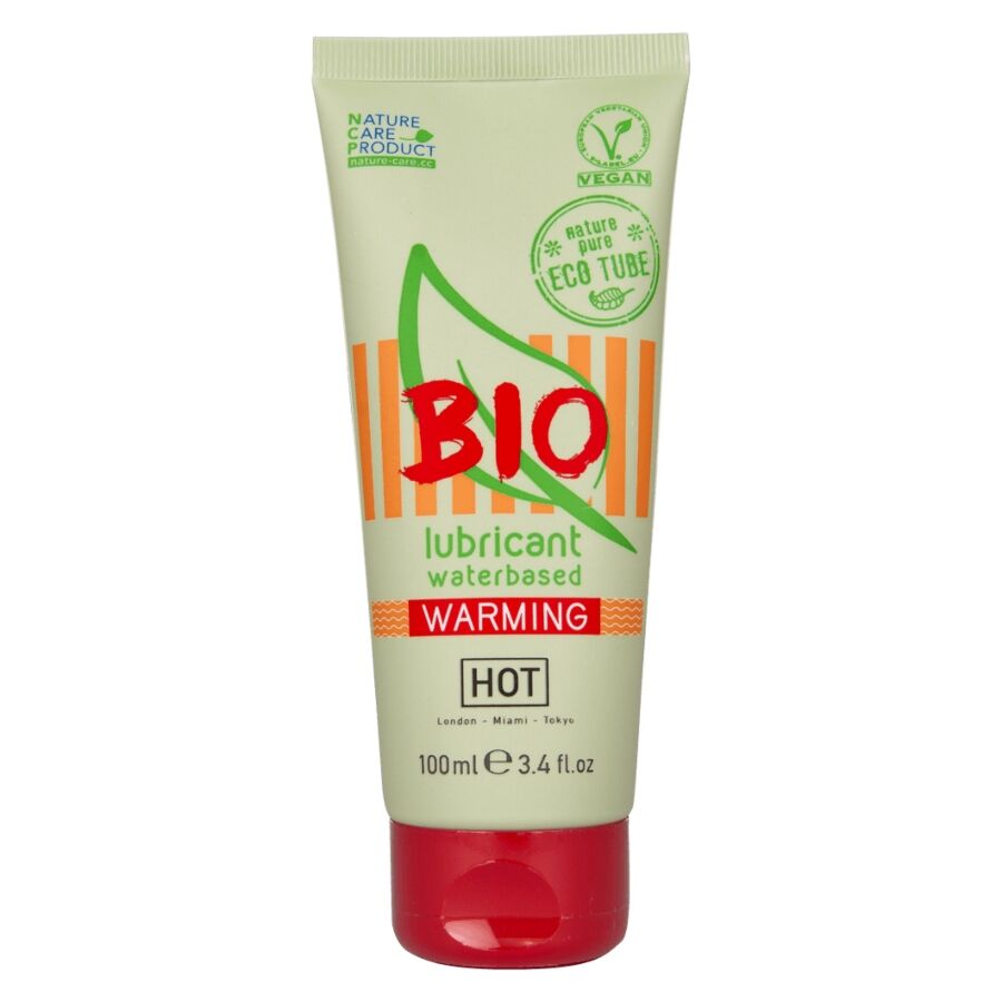 HOT - LUBRIFICANTE BIO A BASE D'ACQUA RISCALDANTE 100 ML – Effetto calore