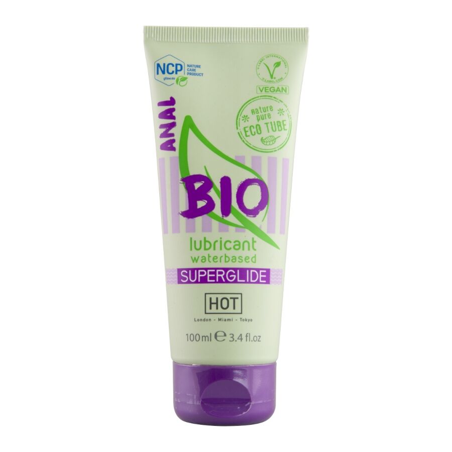 HOT - LUBRIFICANTE BIO A BASE D'ACQUA ANAL 100 ML – Anale
