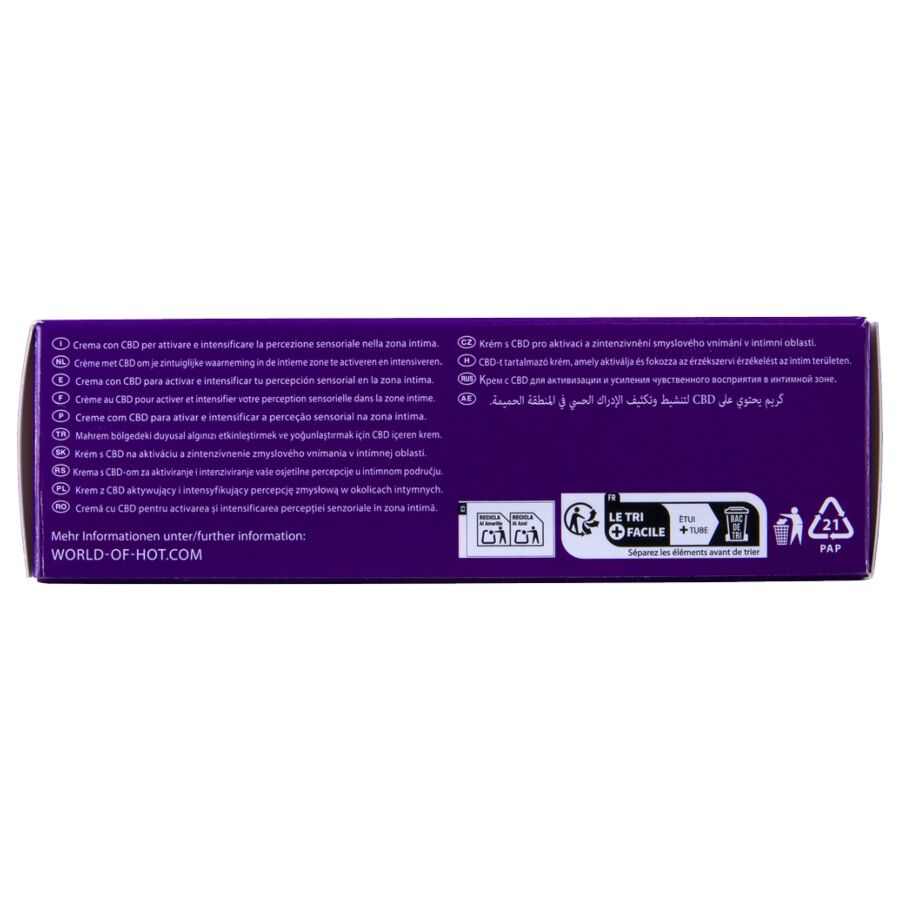 HOT - CREMA VULVA CON CBD 50ML – Serie a base di CBD – foto 7