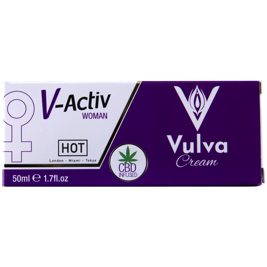 HOT - CREMA VULVA CON CBD 50ML – Serie a base di CBD – foto 4