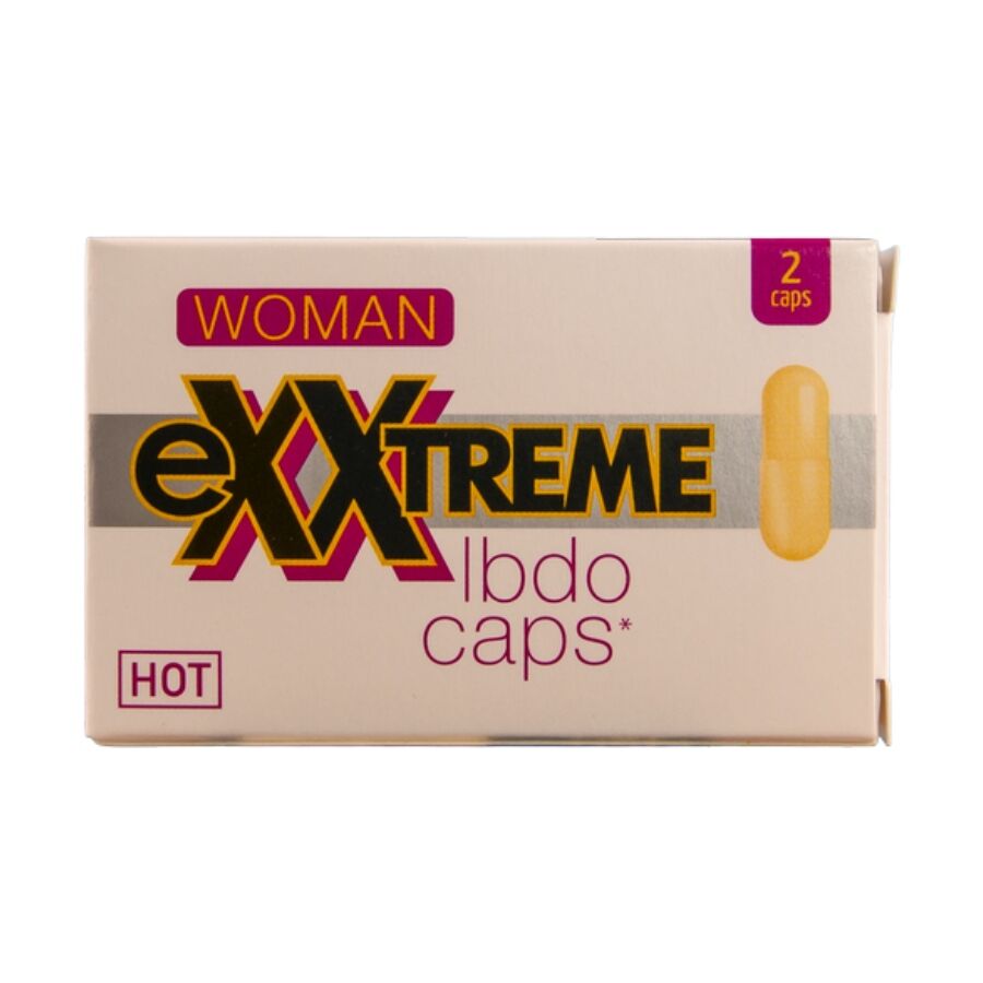 HOT - CAPSULE EXXTREME LIBIDO DONNA 2 UNITÀ – Pillole per le donne
