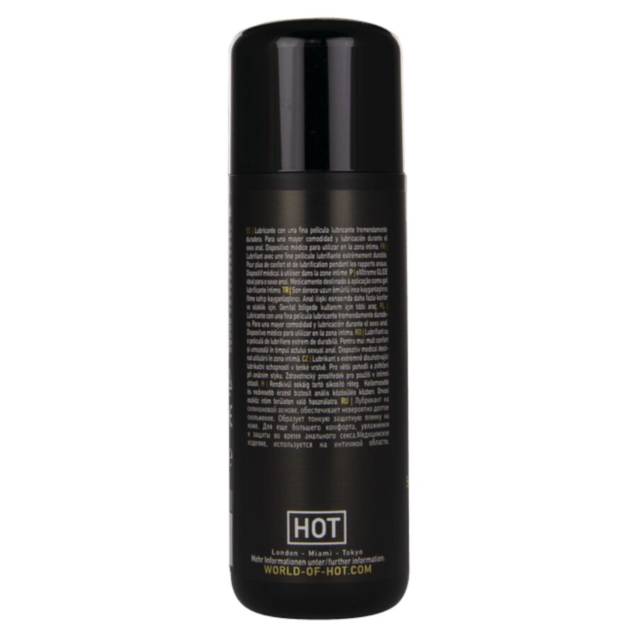 HOT - EXXTREME GLIDE LUBRIFICANTE A BASE DI SILICONE + OLIO COMFORT A+ 50 ML – Base in silicone – foto 3