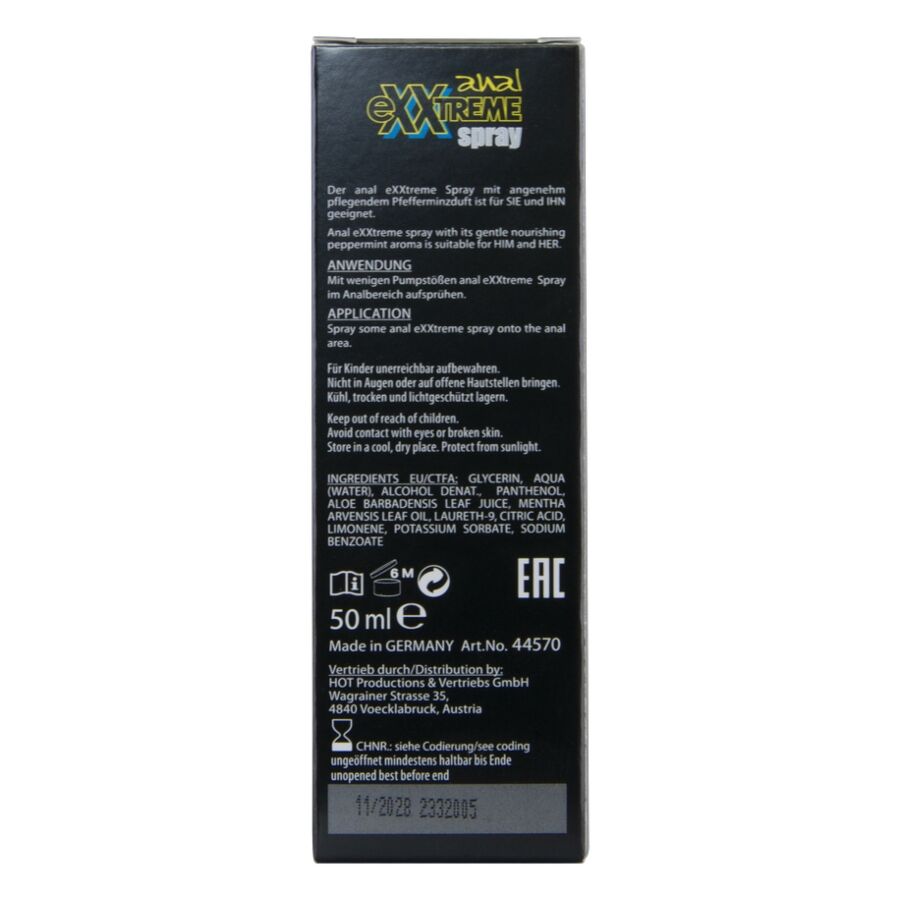 HOT - SPRAY ANALE EXTREME 50 ML – Anal - Spray o creme rilassanti – foto 7