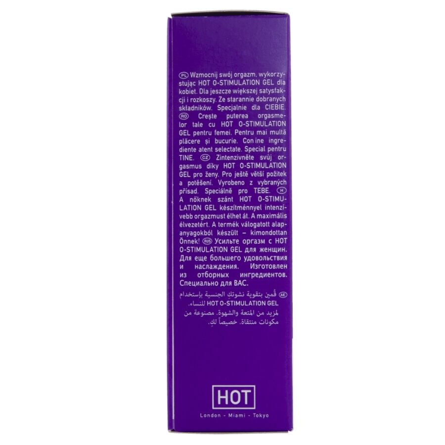 HOT - GEL O-STIMOLANTE PER DONNA 15 ML – Intensificatore dell'orgasmo – foto 7