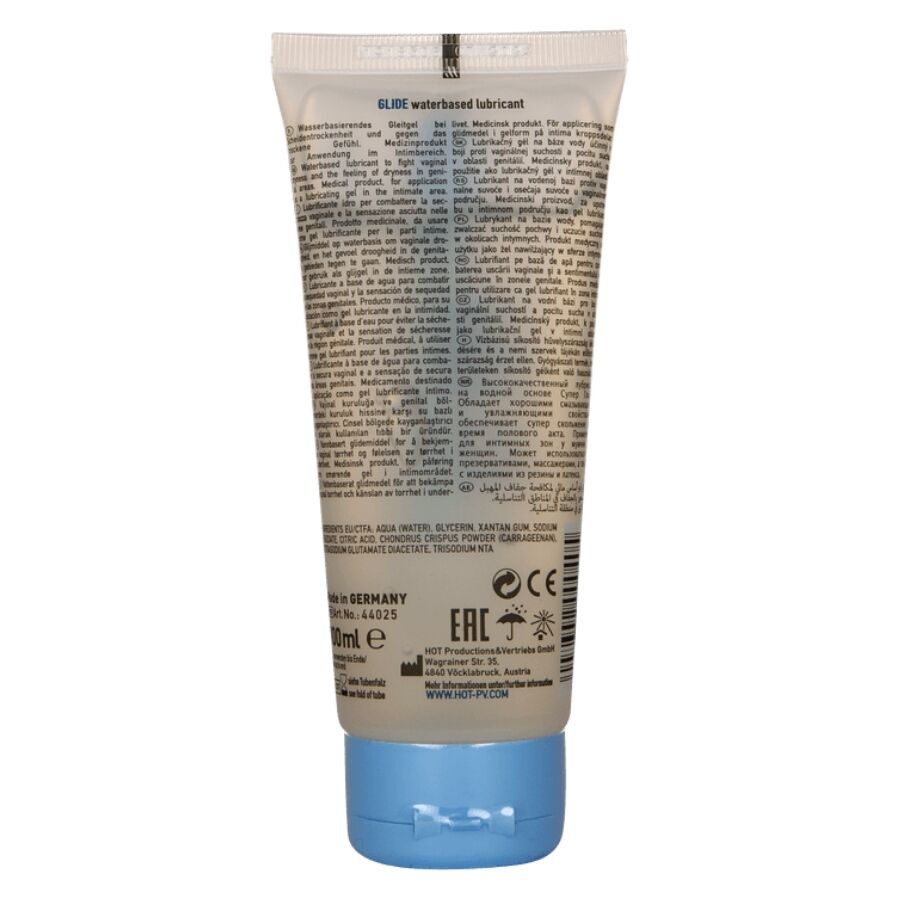 HOT - GLIDE LIQUID PLEASURE LUBRIFICANTE A BASE D'ACQUA 100 ML – A base d'acqua – foto 2