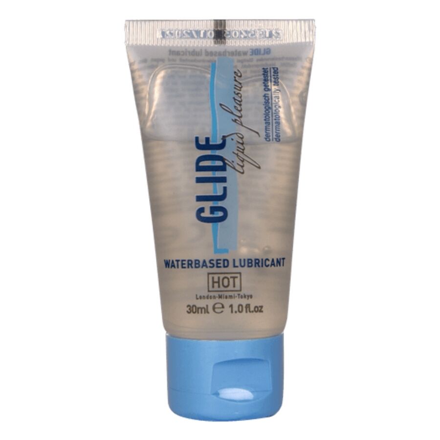 HOT - GLIDE LIQUID PLEASURE LUBRIFICANTE A BASE D'ACQUA 30 ML – A base d'acqua