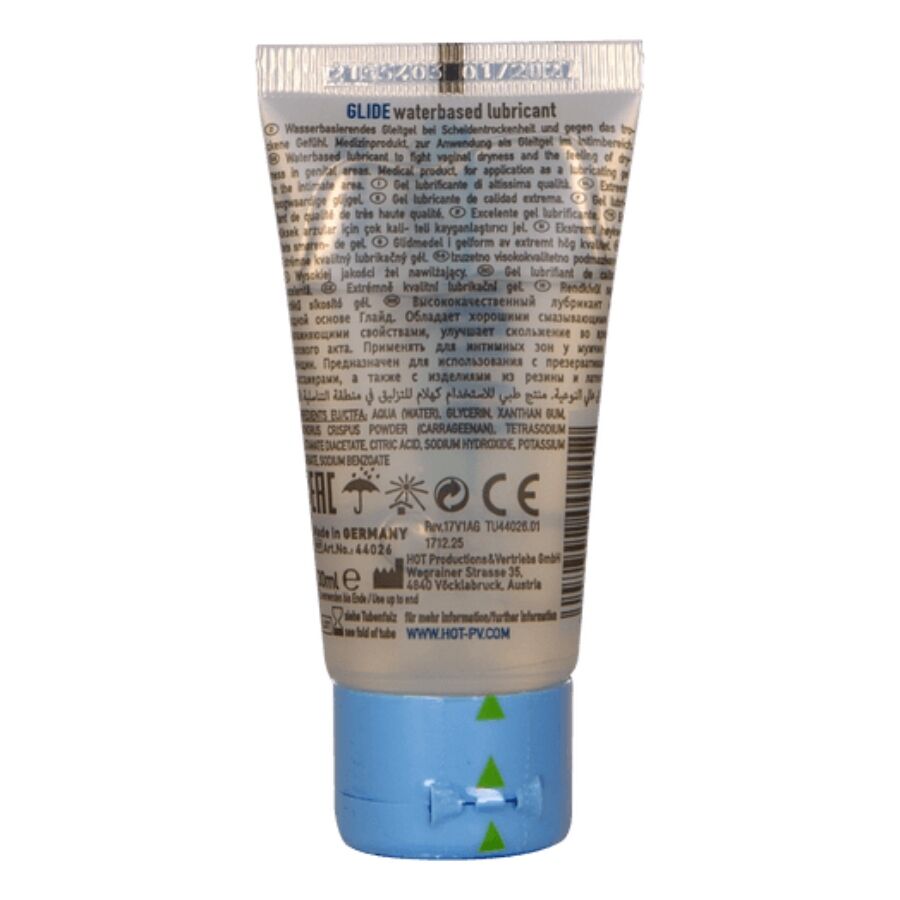 HOT - GLIDE LIQUID PLEASURE LUBRIFICANTE A BASE D'ACQUA 30 ML – A base d'acqua – foto 2