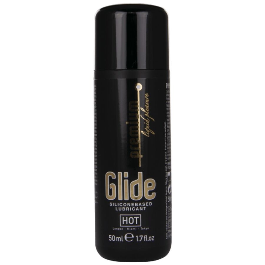 HOT - LUBRIFICANTE A BASE DI SILICONE PREMIUM SILICONE GLIDE 50 ML – Base in silicone