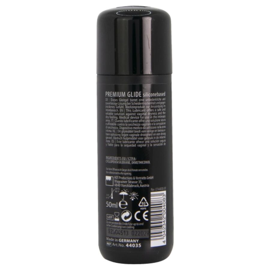 HOT - LUBRIFICANTE A BASE DI SILICONE PREMIUM SILICONE GLIDE 50 ML – Base in silicone – foto 3